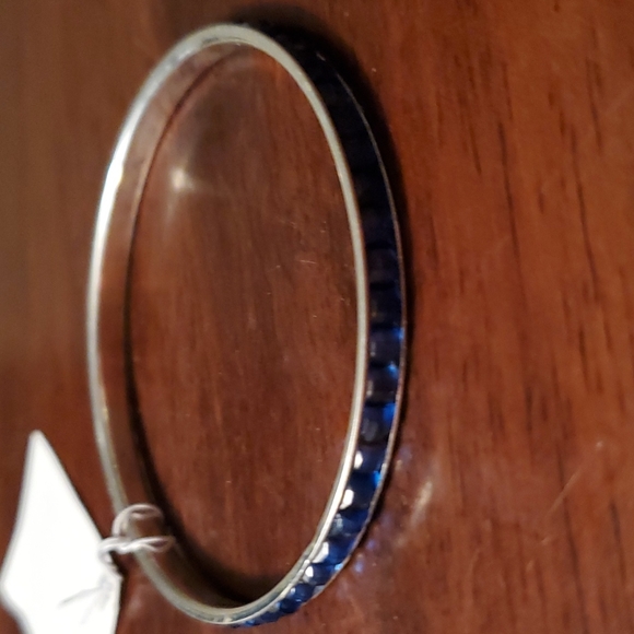 Blue inlay bangle - Picture 1 of 4